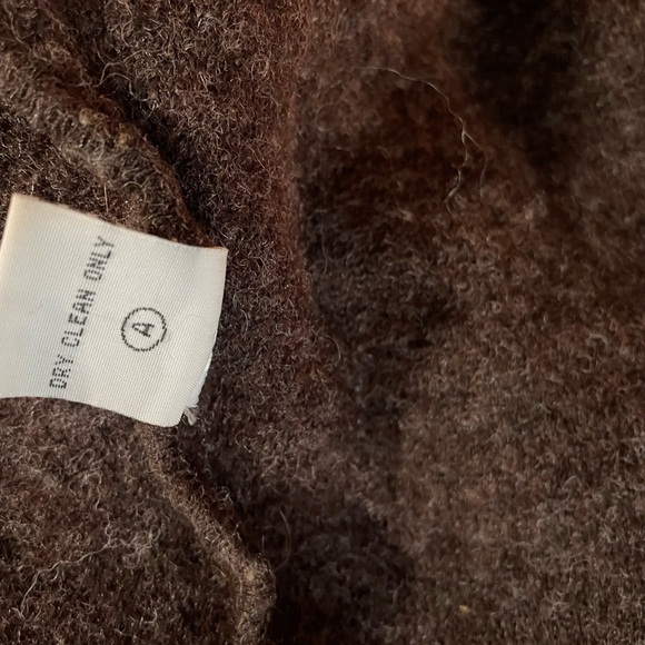 Unique Marina Luna 100% Wool Jacket Medium Inside and Outside Ties Winter Weight - Picture 6 of 7